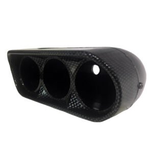 Βάση Για Όργανα Ταμπλό Τριπλή (3 x 52mm) Carbon Look Auto Gauge