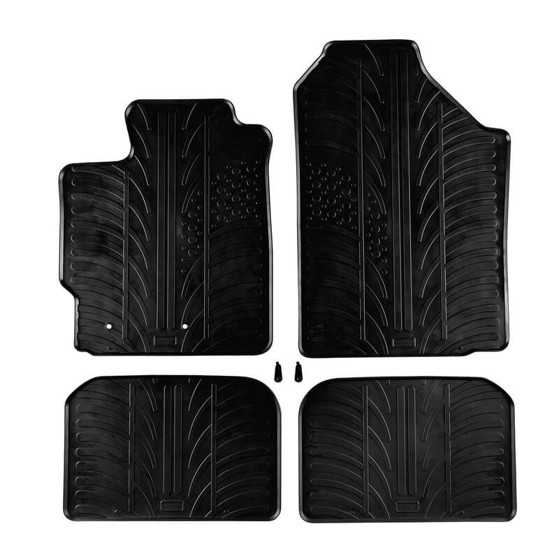 Πατάκια Αυτοκινήτου Gledring 0261 Toyota Yaris 2006-2011 / Toyota Urban Cruiser 2009- Μαύρο 4 Τεμάχια