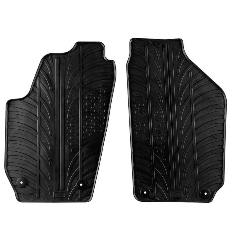 Πατάκια Αυτοκινήτου Gledring 0332 Skoda Roomster Practic 5J 2006-2015 Μαύρο 2 Τεμάχια