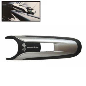 Διακοσμητικό Κάλυμμα Χειρόφρενου Μαύρο/Ασημί Exspider