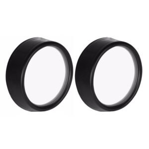 Καθρέπτες Εξωτερικοί Αυτοκόλλητοι Τυφλού Σημείου Μαύρο 5cm 2 Τεμάχια