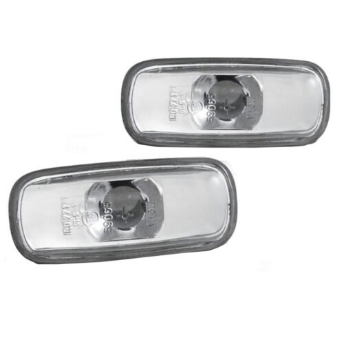 Πλαϊνά Φλας Φτερού Για Audi A3 8L 00-03 / A4 B5 99-01 / A6 C5 97-04 / TT 8N 99-06 Chrome 2 Τεμάχια