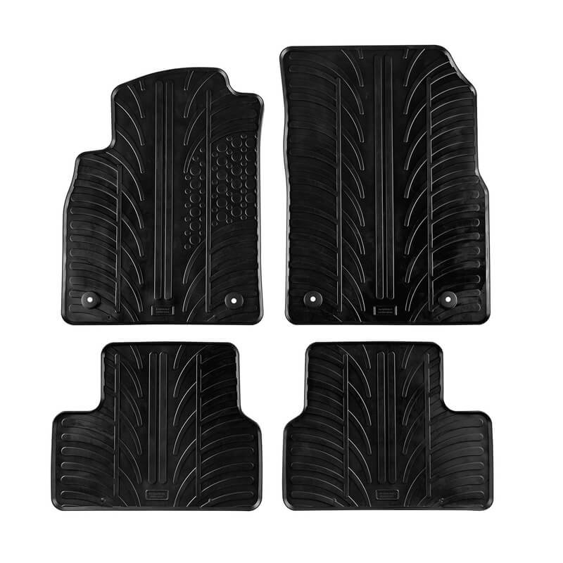 Πατάκια Αυτοκινήτου Gledring 0086 Opel Astra J 2009-2015 Μαύρο 4 Τεμάχια