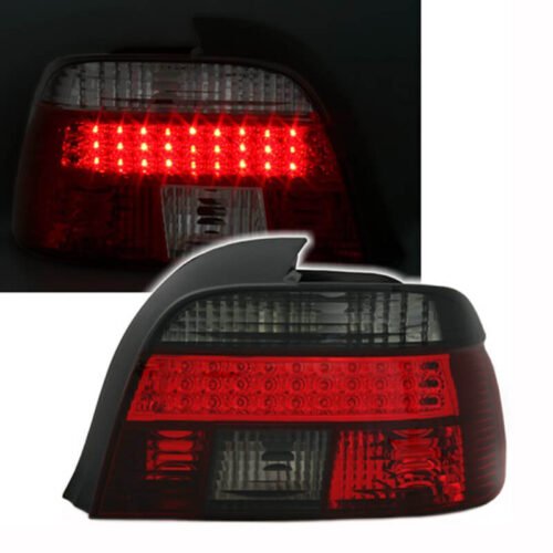 Πισινά Φανάρια Set Για Bmw 5 E39 95-00 Led Κόκκινο/Φιμέ Depo