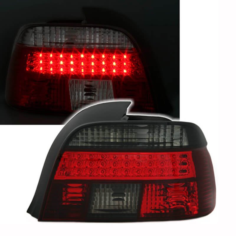 Πισινά Φανάρια Set Για Bmw 5 E39 95-00 Led Κόκκινο/Φιμέ Depo