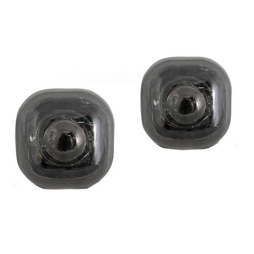 Πλαϊνά Φλας Φτερού Για Audi A3 8L 96-00 / A4 B5 94-98 / Skoda Octavia 97-04 / Fabia 00-04 Τετράγωνα Smoke 2 Τεμάχια