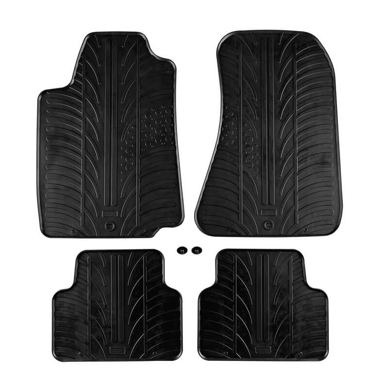 Πατάκια Αυτοκινήτου Gledring 0341 Alfa Romeo 159 2005-2011 Μαύρο 4 Τεμάχια