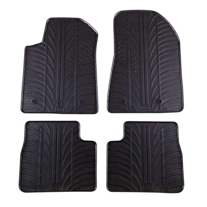 Πατάκια Αυτοκινήτου Gledring 0342 Alfa Romeo Giulietta 2010- Μαύρο 4 Τεμάχια