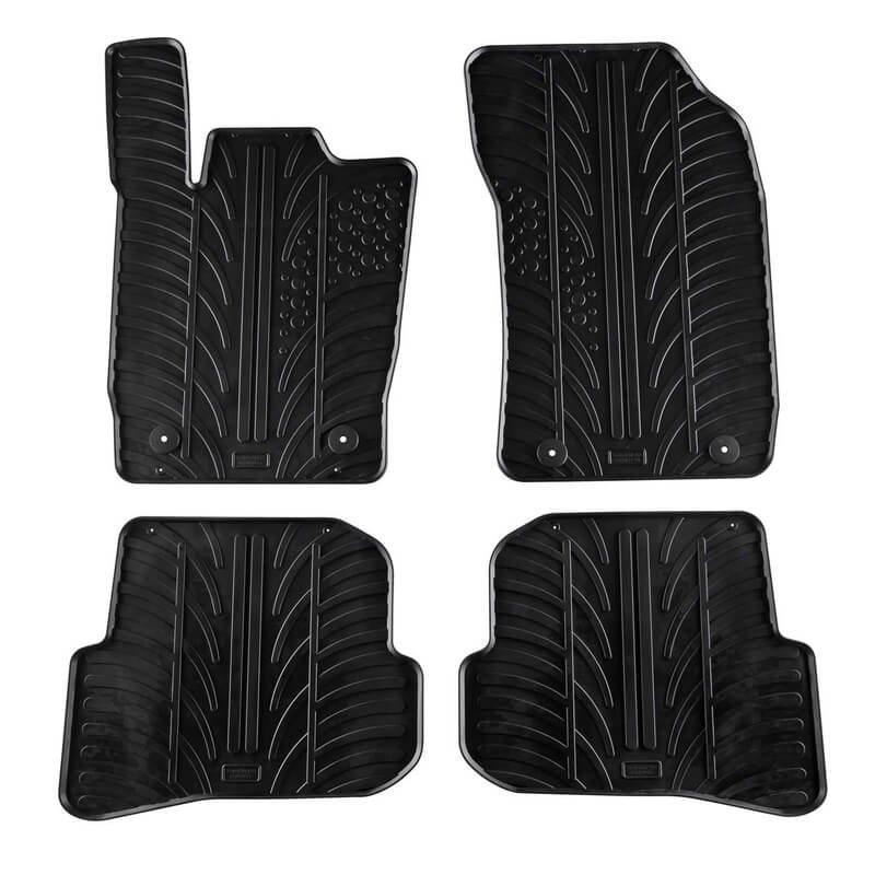 Πατάκια Αυτοκινήτου Gledring 0244 Audi A1 8X 2010-2018 Μαύρο 4 Τεμάχια