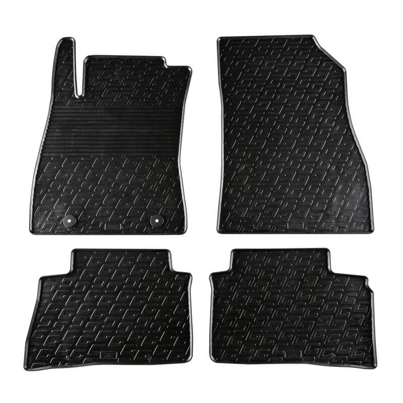 Πατάκια Αυτοκινήτου Gledring 0293 Nissan Juke 2010-2019 Μαύρο 4 Τεμάχια