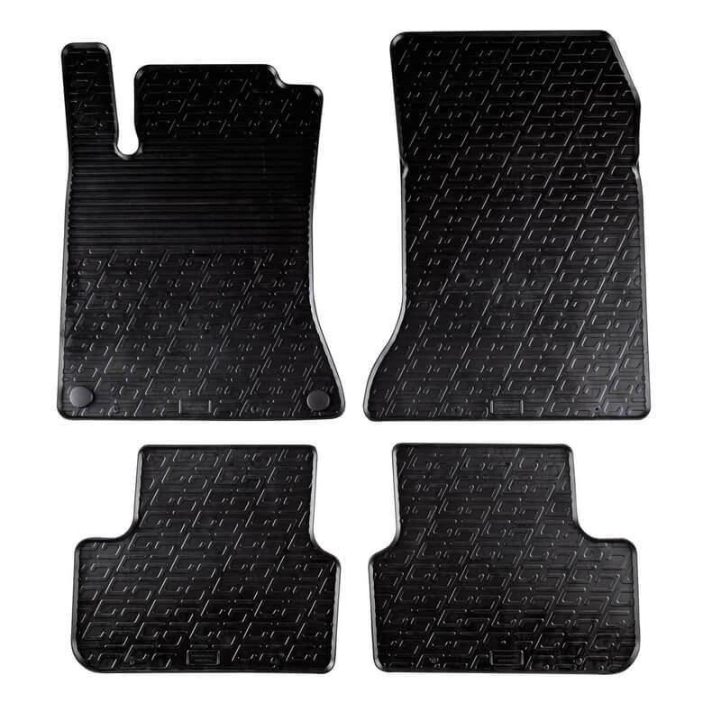Πατάκια Αυτοκινήτου Gledring 0327 Για Mercedes-Benz A-Class W176 2012- / B-Class W246 2011- / CLA W117 2013-2019 / GLA X156 2014-2019 Μαύρο 4 Τεμάχια