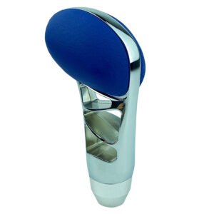 Πόμολο Λεβιέ Ταχυτήτων Universal Μπλε/Νίκελ Με 3 Τρύπες Για Κανονική Όπισθεν 37005