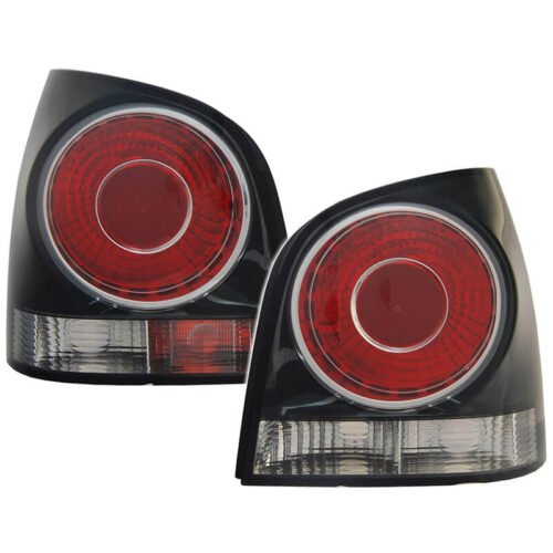 Πισινά Φανάρια Set Για Vw Polo 9N & 9N3 01-09 Μαύρα Depo