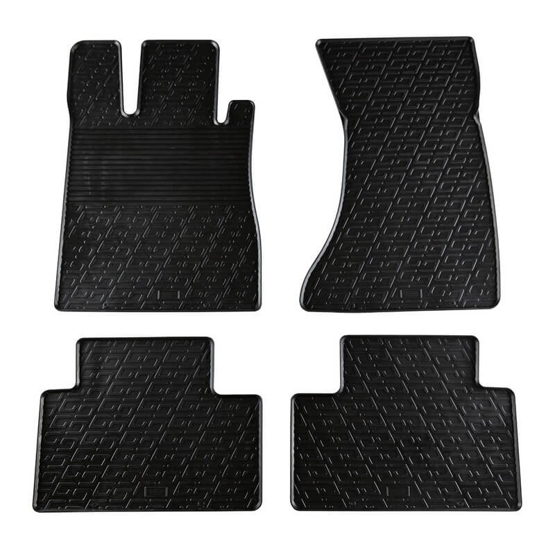 Πατάκια Αυτοκινήτου Gledring 0502 Mercedes W220 1998-2005 Μαύρο 4 Τεμάχια