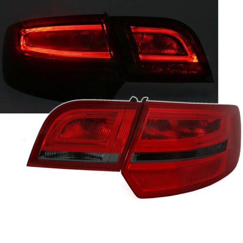 Πισινά Φανάρια Set Για Audi A3 8P 03-08 Sportsback Led Bar Κόκκινο/Φιμέ Depo