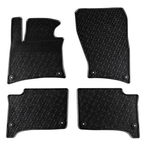 Πατάκια Αυτοκινήτου Gledring 0068 VW Touareg 2010-2018 Μαύρο 4 Τεμάχια