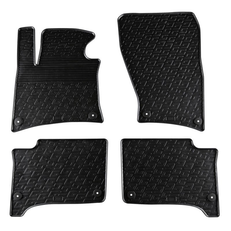 Πατάκια Αυτοκινήτου Gledring 0068 VW Touareg 2010-2018 Μαύρο 4 Τεμάχια