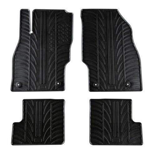 Πατάκια Αυτοκινήτου Gledring 0090 Opel Adam 2013- Μαύρο 4 Τεμάχια