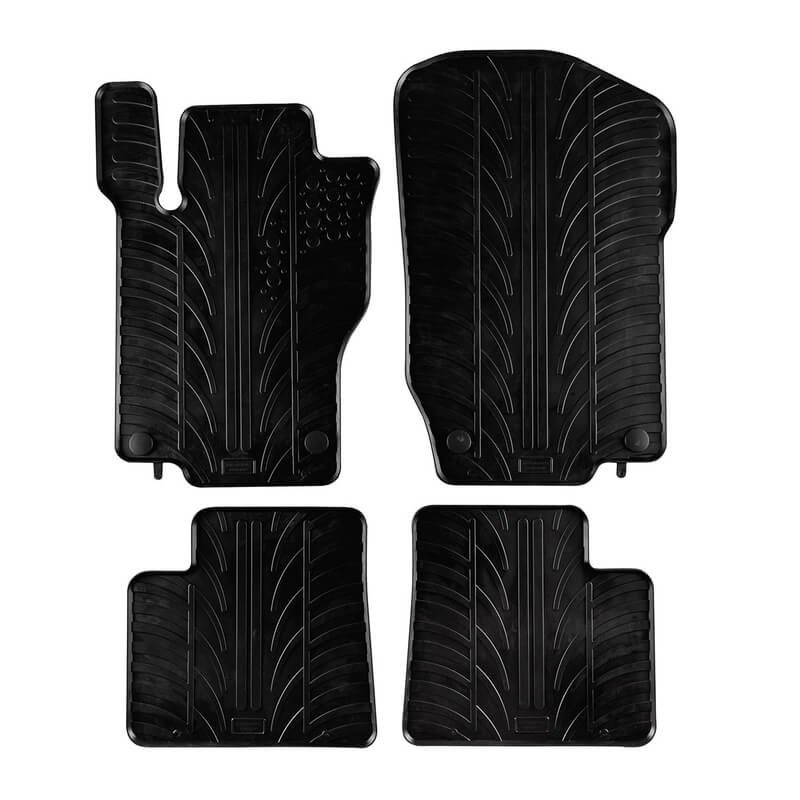 Πατάκια Αυτοκινήτου Gledring 0325 Mercedes M-Class W164 2005-2011 Μαύρο 4 Τεμάχια