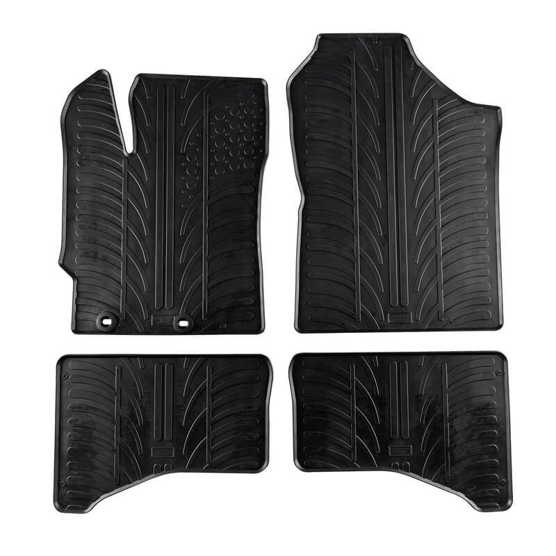 Πατάκια Αυτοκινήτου Gledring 0269 Toyota Yaris Hybrid 2012-2020 Μαύρο 4 Τεμάχια