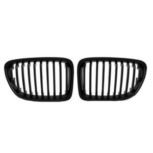 Καρδιές Μάσκας Για Bmw X1 E84 09-14 Μαύρο Ματ 2 Τεμάχια