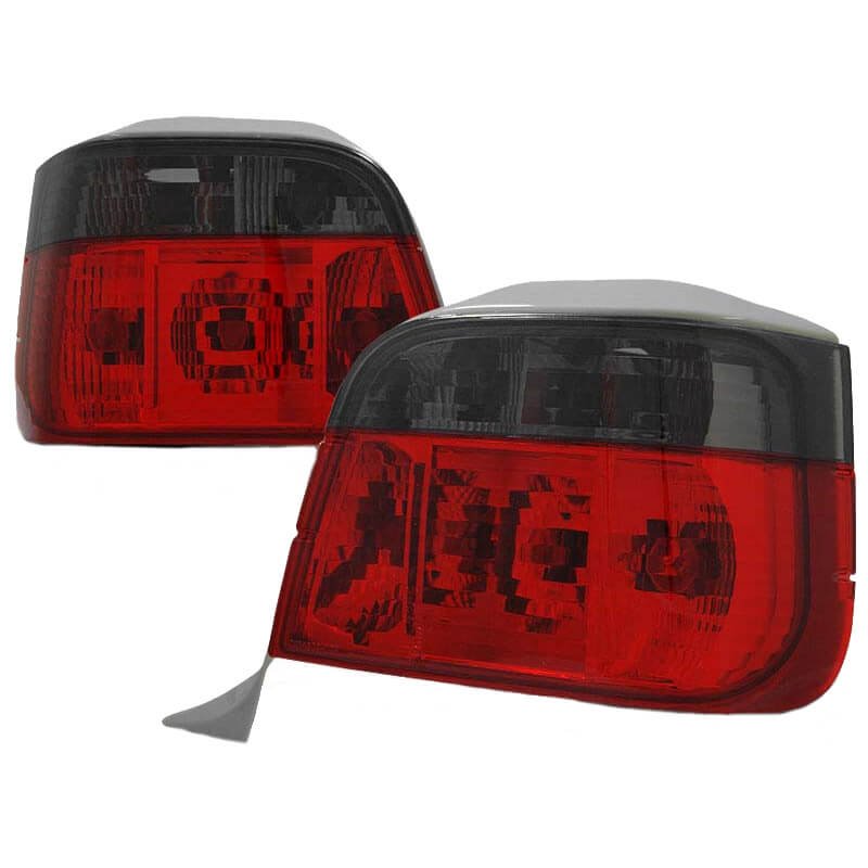 Πισινά Φανάρια Set Για Bmw 3 E36 Touring 94-99 Κόκκινο/Smoke Depo