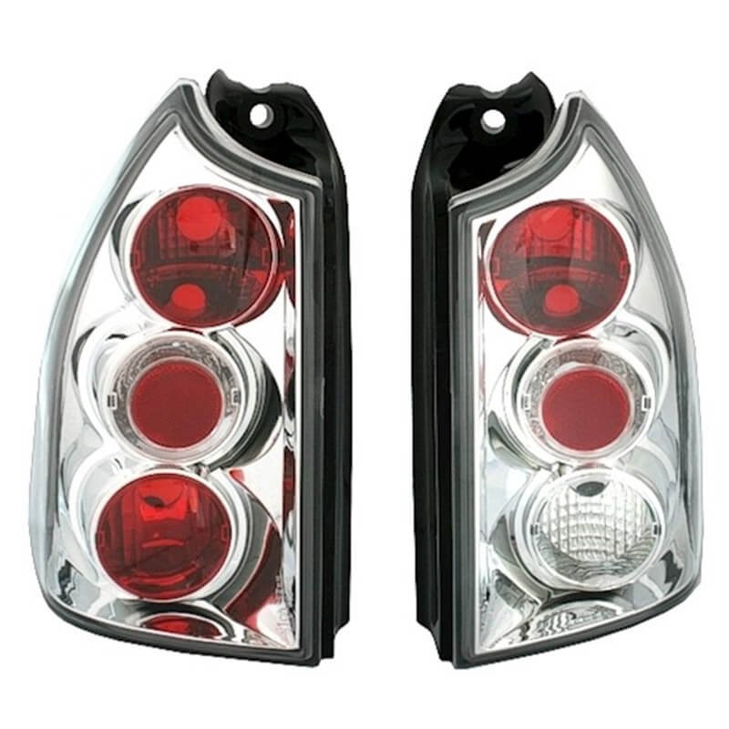 Πισινά Φανάρια Set Για Peugeot 307 02-05 Station Wagon Χρωμίου JunYan