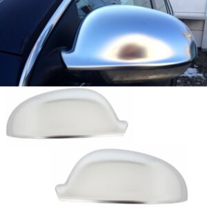Καπάκια Καθρεφτών Για VW Golf V (5) 03-08 / Jetta 05-10 / Eos 06-08 / Sharan 04-10 / Passat 3BG 04-05 Brushed Aluminium 2 Τεμάχια