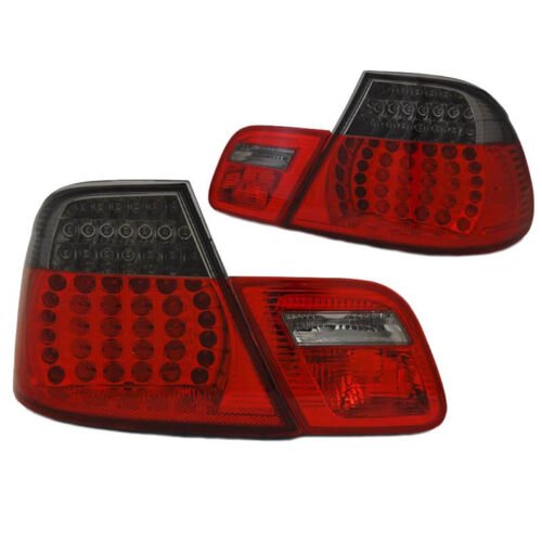 Πισινά Φανάρια Set Για Bmw 3 E46 Coupe Facelift 03-06 Led Κόκκινο/Φιμέ Eagle Eyes