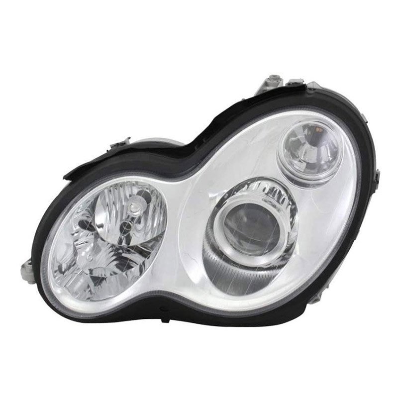 Φανάρι Μπροστινό Αριστερό Για Mercedes-Benz C-Class W203 03-07 Xenon D2S/H7 Με Μοτέρ Depo