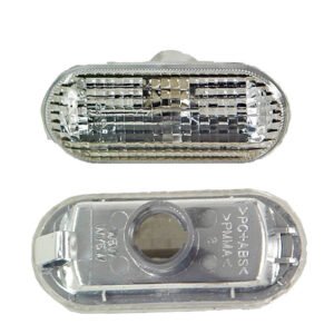 Πλαϊνό Φλας Φτερού Για Ford Fiesta 02-08 / Focus 04-08 / C-Max 03-09 Άσπρο 1 Τεμάχιο