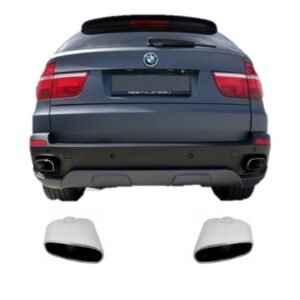 Μπούκες Εξάτμισης Για Bmw X5 E70 07-13 2 Τεμάχια