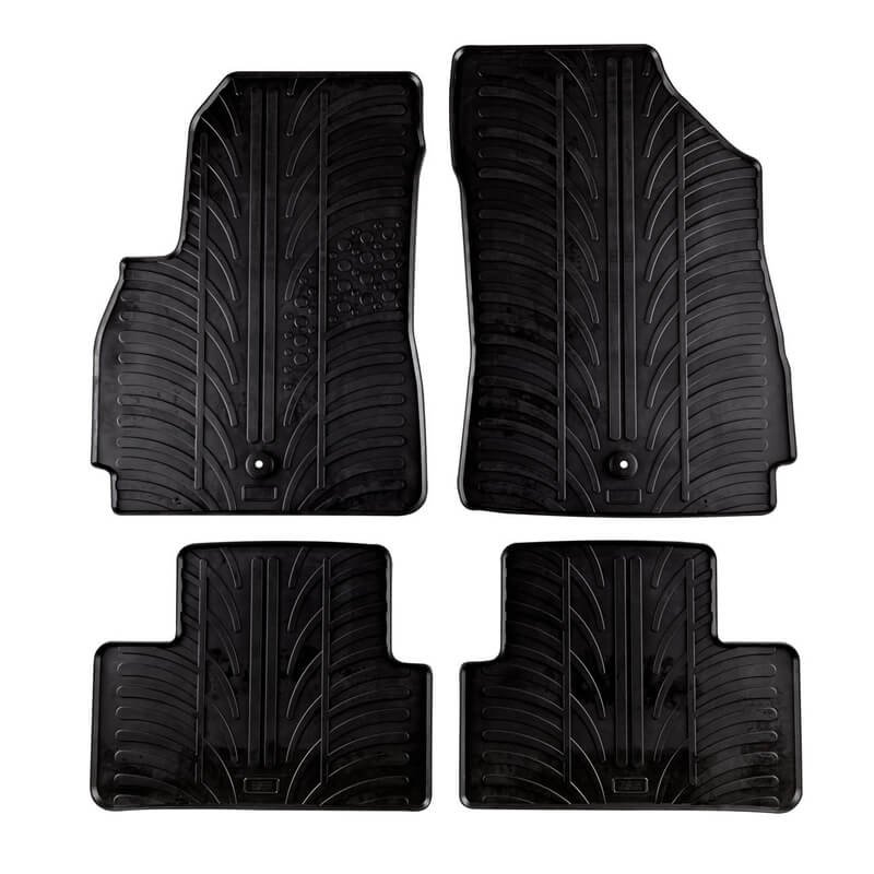 Πατάκια Αυτοκινήτου Gledring 0186 Chevrolet Orlando 2010- Μαύρο 4 Τεμάχια