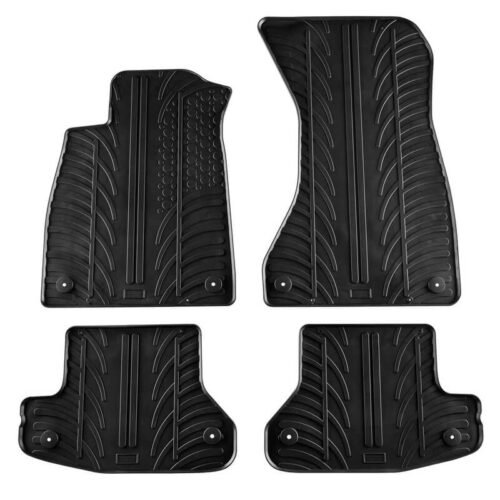 Πατάκια Αυτοκινήτου Gledring 0258 Audi A5 Coupe 8T 2016- 2 Πόρτες Μαύρο 4 Τεμάχια