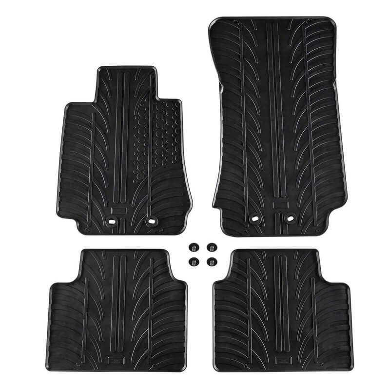 Πατάκια Αυτοκινήτου Gledring 0567 Alfa Romeo Giulia Sedan 2016- Μαύρο 4 Τεμάχια