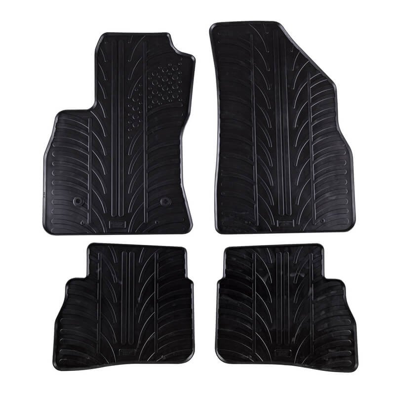 Πατάκια Αυτοκινήτου Gledring 0141 Fiat Doblo 2010- / Opel Combo Passanger 2011- Μαύρο 4 Τεμάχια