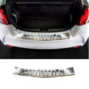 Προστατευτικό Πίσω Προφυλακτήρα Για Toyota Yaris 3 2014+ 5d Από Ανοξείδωτο Ατσάλι (Steel)