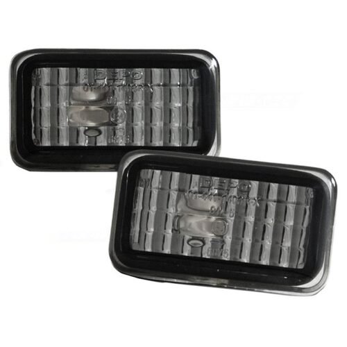 Πλαϊνά Φλας Φτερού Για VW Golf 1 / 2 74-91 / Jetta 84-91 / Corrado 88-95 Smoke 2 Τεμάχια