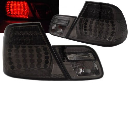 Πισινά Φανάρια Set Για Bmw 3 E46 Coupe Facelift 03-06 Led Φιμέ Eagle Eyes