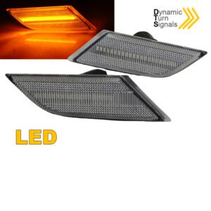 Πλαϊνά Φλας Φτερού Για VW Transporter T6 20+ Led Dynamic White 2 Τεμάχια