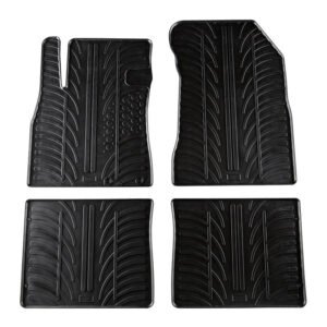 Πατάκια Αυτοκινήτου Gledring 0295 Nissan Note 2013+ Μαύρο 4 Τεμάχια