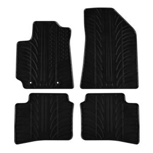 Πατάκια Αυτοκινήτου Gledring 0417 Hyundai I10 Hatchback 2020- Χειροκίνητο Μαύρο 4 Τεμαχίων