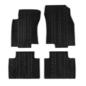 Πατάκια Αυτοκινήτου Gledring 0030 Renault Koleos II 2017- Μαύρο 4 Τεμάχια