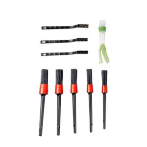 Βούρτσες Detailing Σετ 9 Τεμάχια Amio 03099