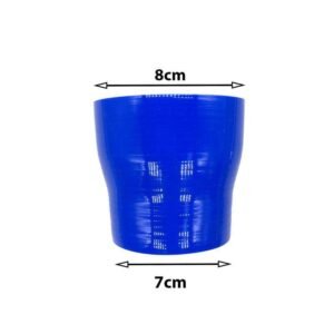 Κολάρο Σιλικόνης Με Ruducer Από Φ70mm Σε Φ80mm Μπλε