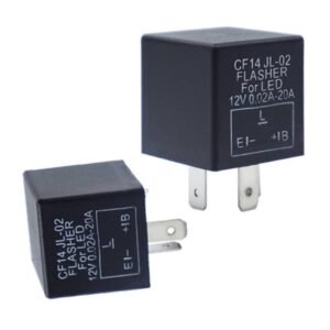 Ρελέ Αυτοκινήτου Flasher Για Led 12 Volt (Negative Connection) 0.02A-20A  CF14 JL-02  1 Τεμάχιο