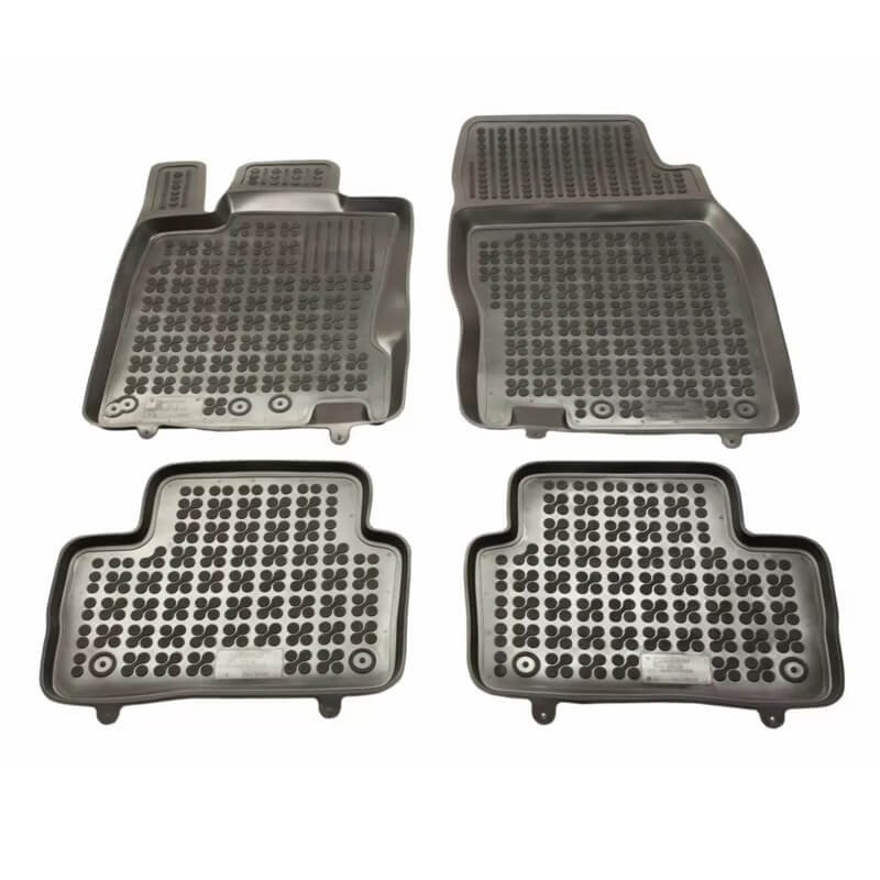 Πατάκια Σκαφάκια 3D Από Λάστιχο TPE Για Renault Kadjar 2015+ Rezaw Plast 4 Τεμάχια Μαύρα