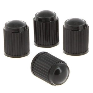 Καπάκια Βαλβίδων Πλαστικά Μαύρα Swiss Drive CAPVALV 4 Τεμάχια